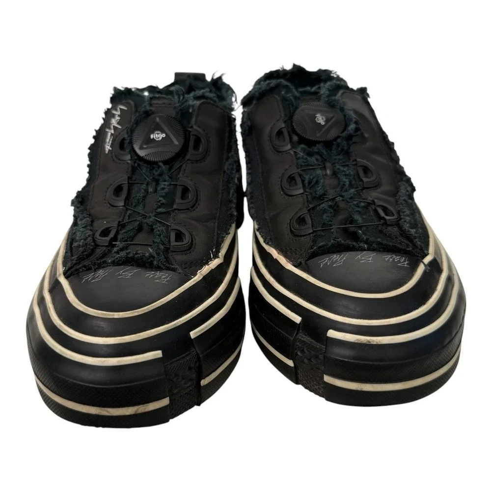 Yohji Yamamoto xVessel G.O.P. Lows Sneakers Womens 4 EUR 35 Black Deconstructed